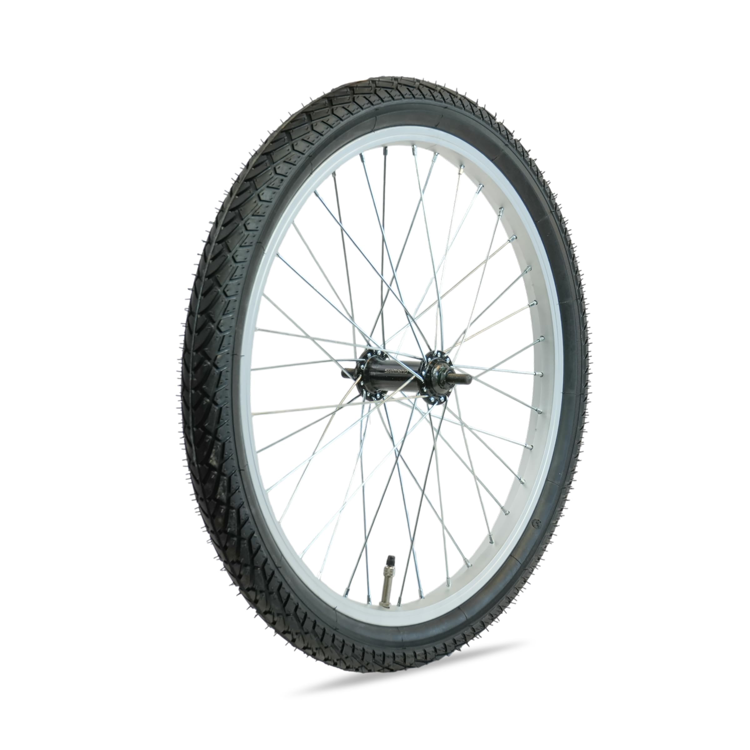 XB3 Vorderrad 20 Zoll mit Reifen 47-406 | Shimano HB-NN300 | Felgenbremse – Bild 1