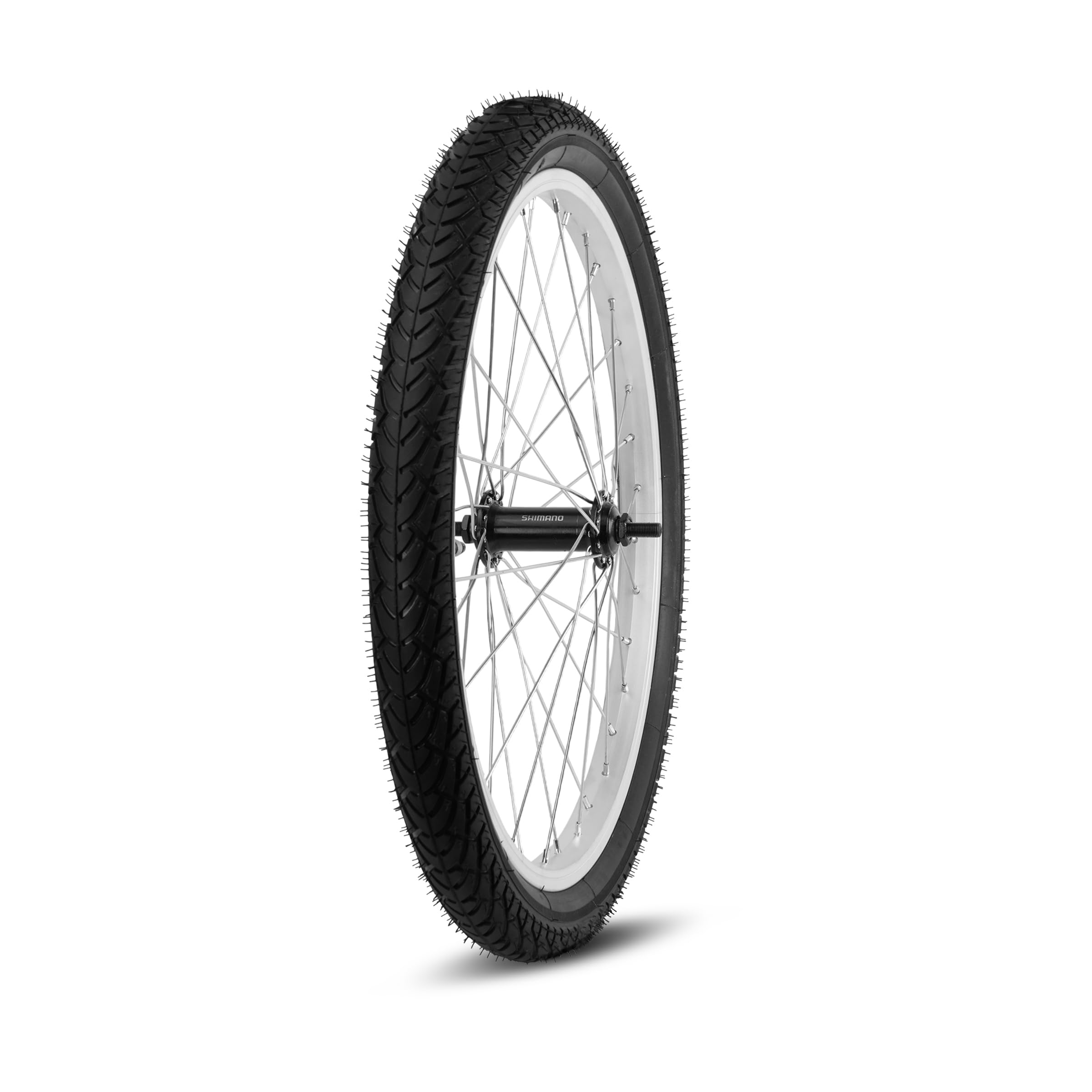 XB3 Vorderrad 20 Zoll mit Reifen 47-406 | Shimano HB-NN300 | Felgenbremse – Bild 3