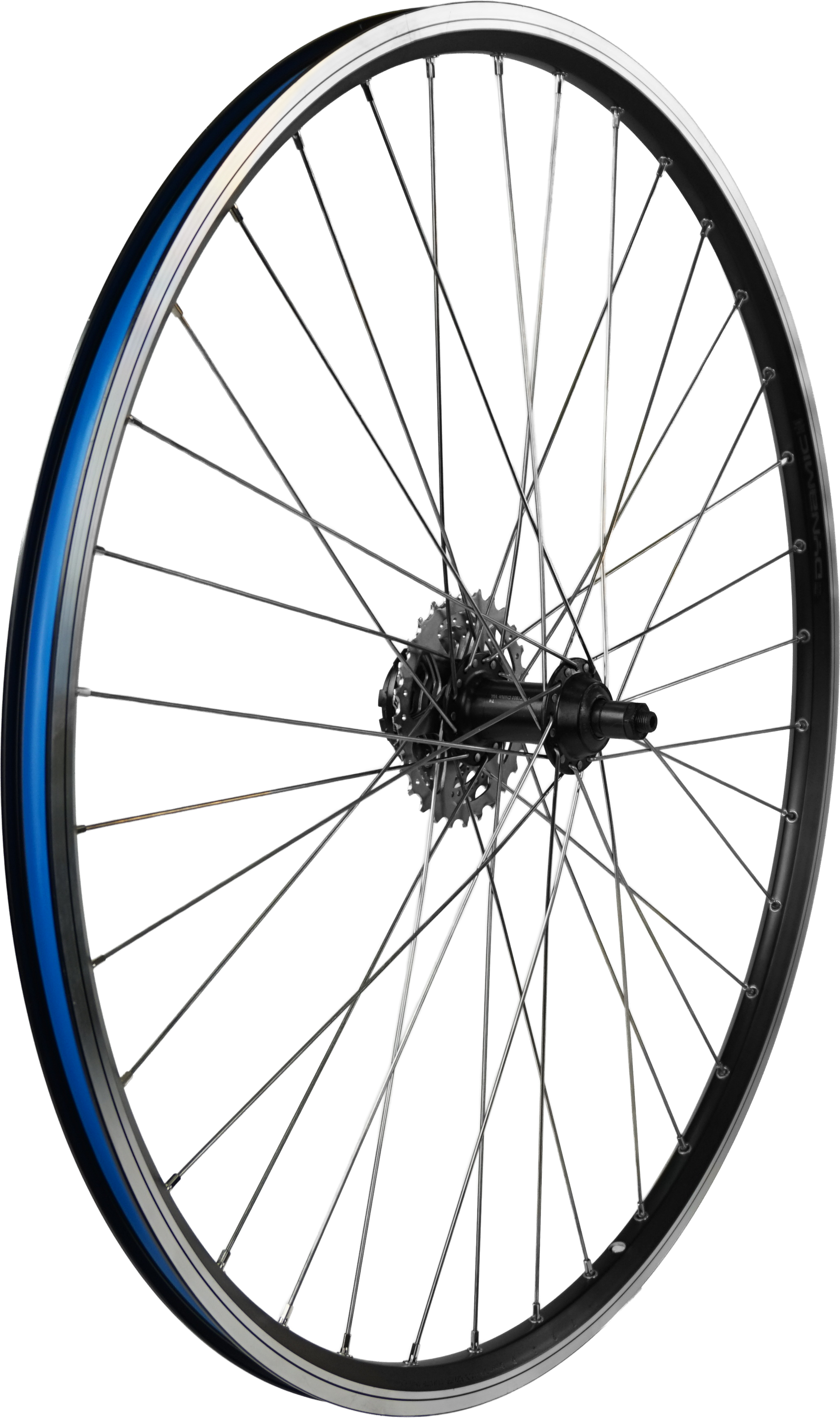 XB3 Hinterrad 28 Zoll,  mit Shimano CSHG417128 7 Fach Kassette, geöste Hohlkammerfelge ETRTO 19-622